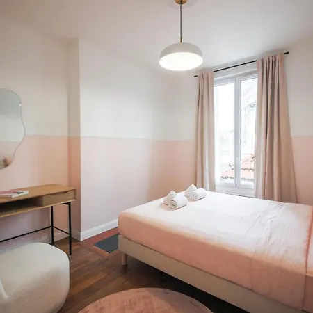 2#appart 6pers#2 Chambres#commerce#fullequipped#ac Lejlighed
