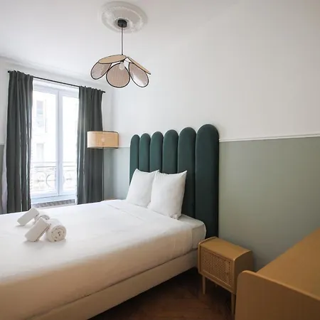 2#appart 6pers#2 Chambres#commerce#fullequipped#ac * Paris