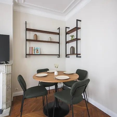 2#appart 6pers#2 Chambres#commerce#fullequipped#ac París